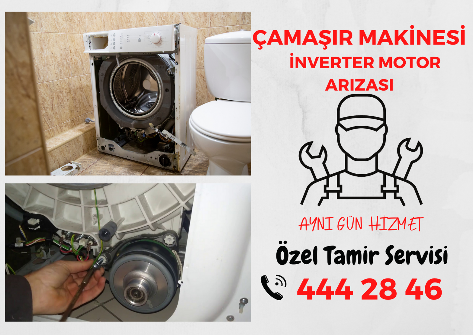 Çamaşır Makinesi İnverter Motor Arızası