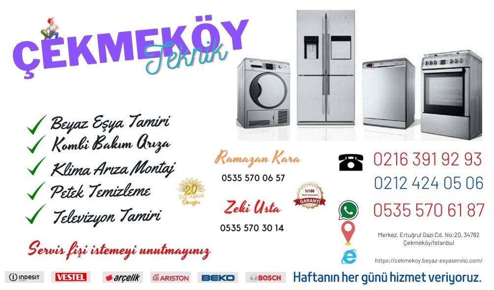 Çekmeköy Beyaz Eşya Servisi