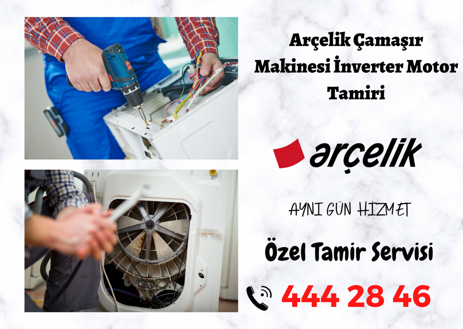  Çamaşır Makinesi Servisi inverter motor tamiri