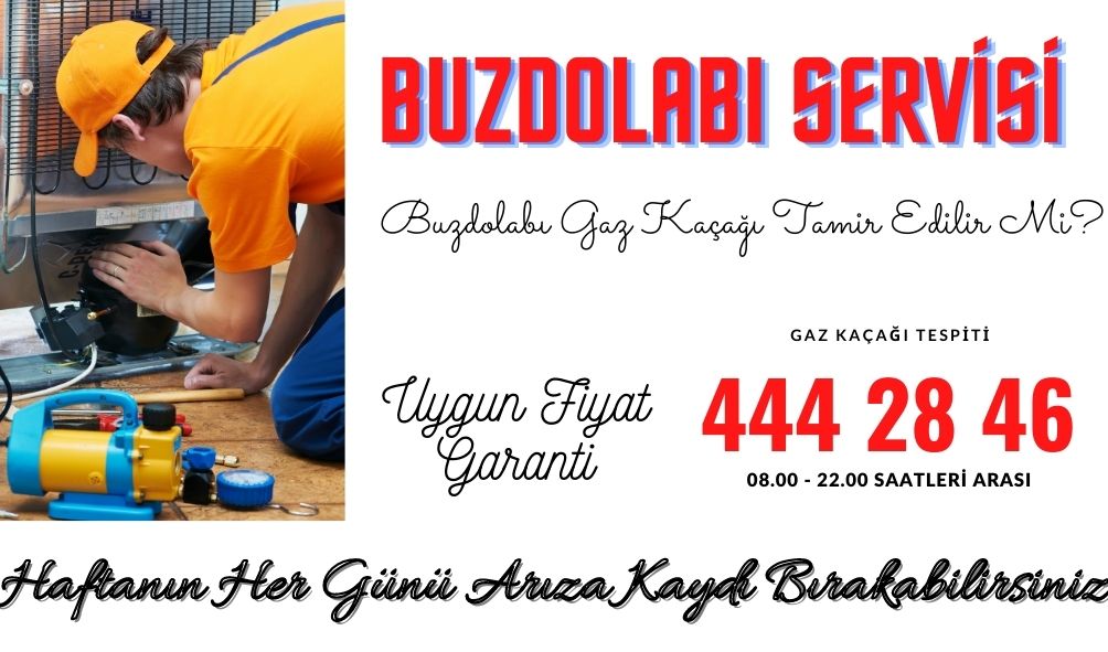 buzdolabı gaz kaçağı tamir edilir mi?