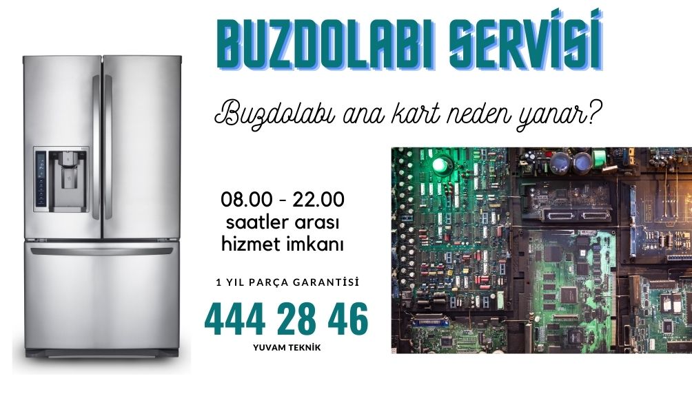 buzdolabı anakart neden yanar