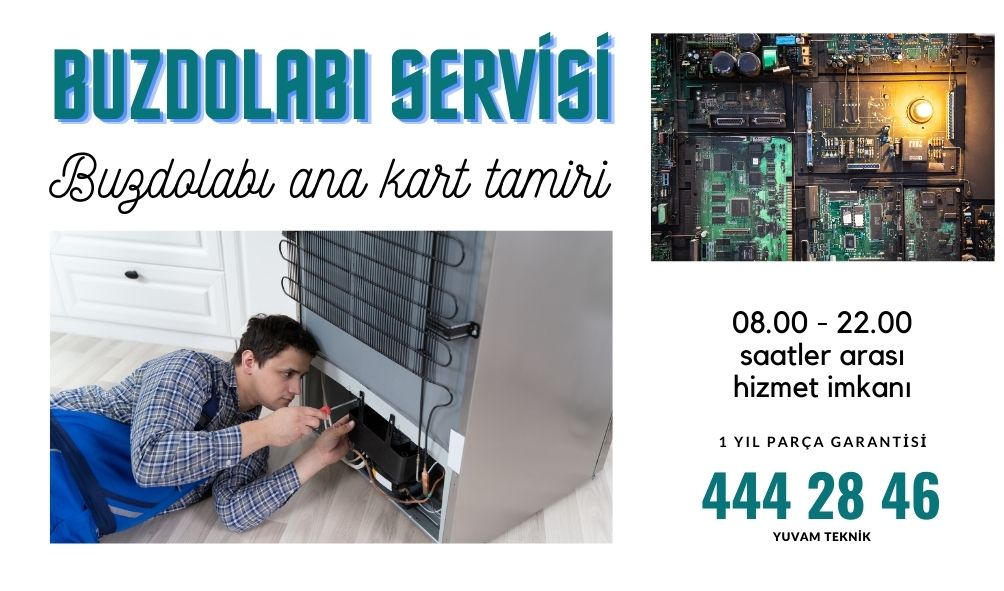 Buzdolabı ana kart tamiri 