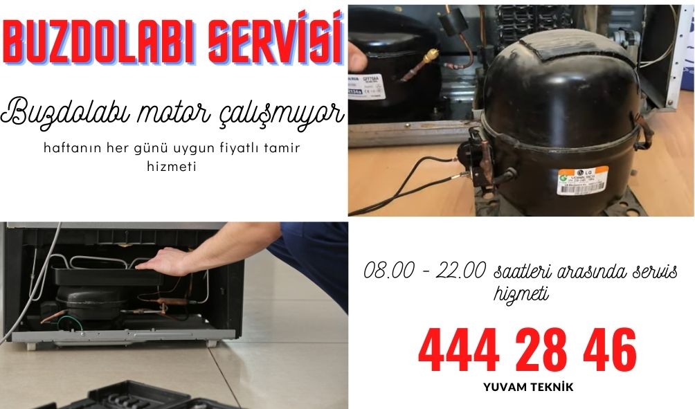 Buzdolabı motor çalışmıyor