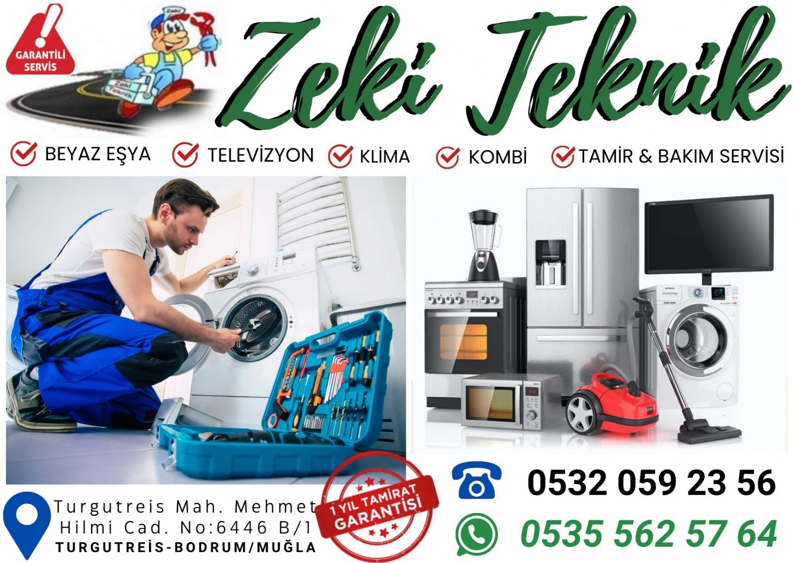 Turgutreis  Beyaz Eşya Servisi