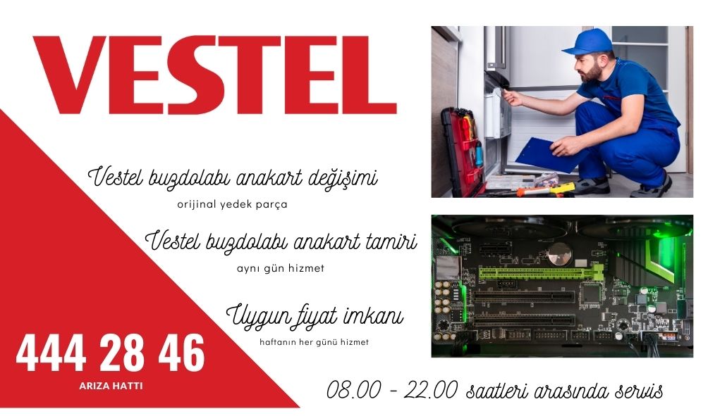 vestel buzdolabı anakart değişimi