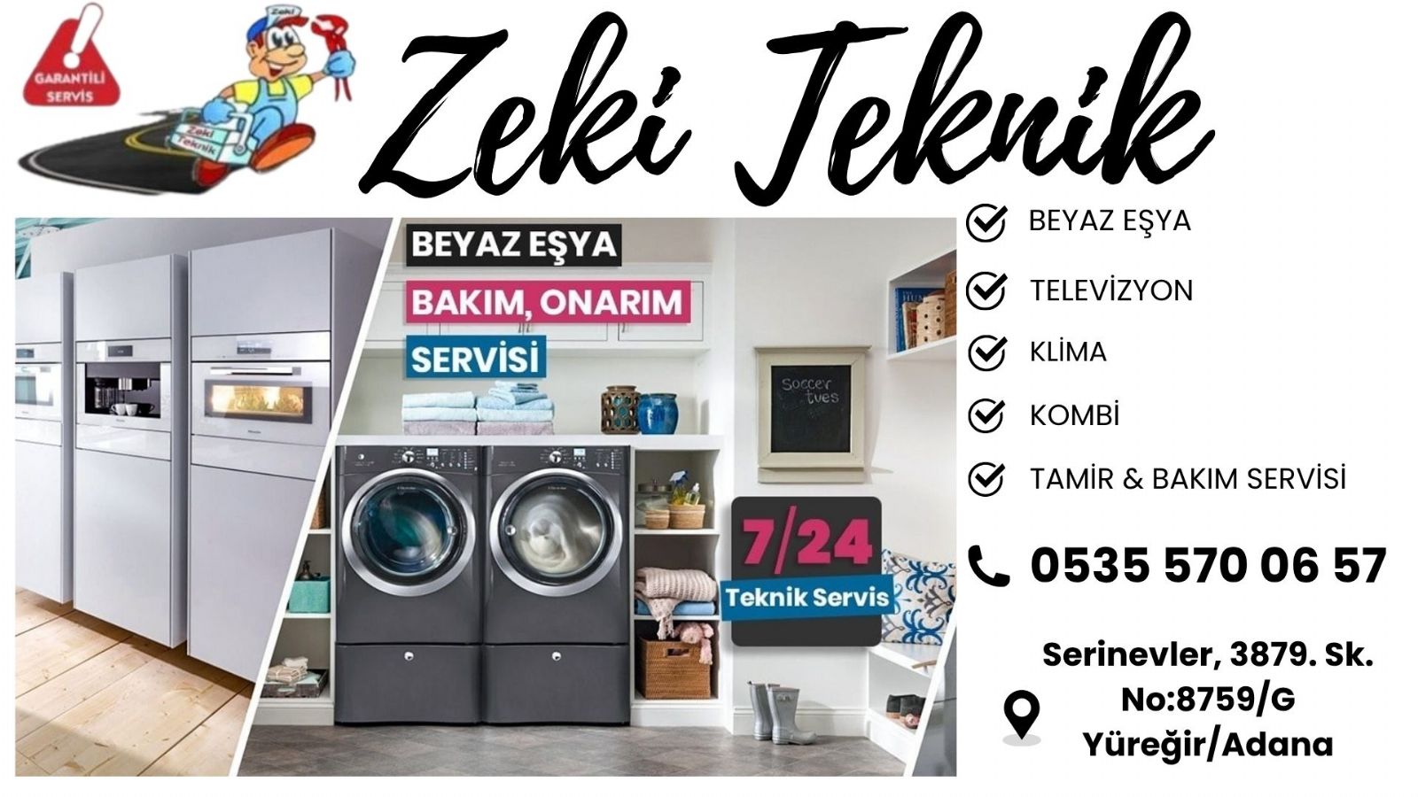 Yüreğir Beyaz Eşya Servisi