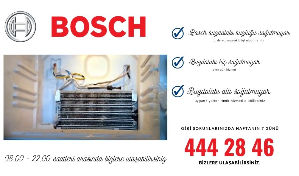 bosch buzdolabı buzluğu soğutmuyor