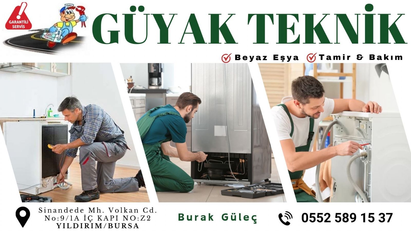 Bursa Dumlupınar Beyaz Eşya Servisi