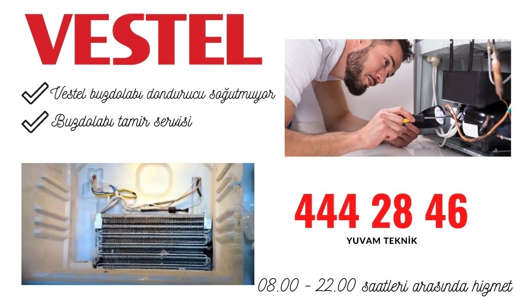 vestel buzdolabı dondurucu soğutmuyor